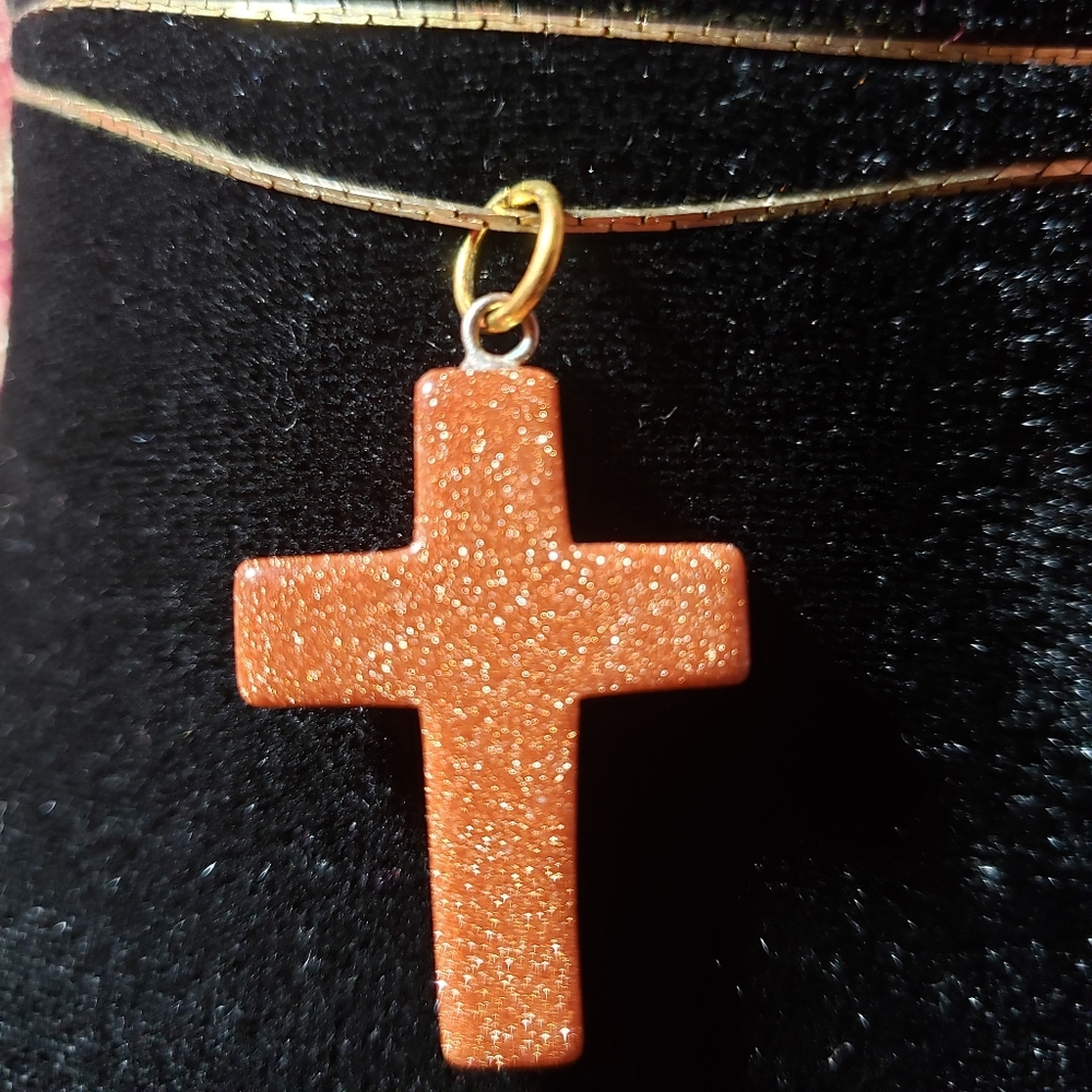 Sandstone Cross Pendant